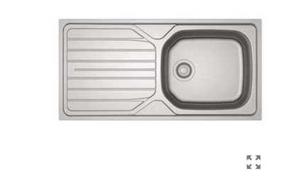 Lot comprenant un évier de cuisine Franke , en inox anti-ray…