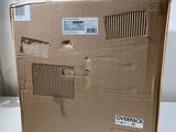 a cardboard box that is sitting on a table