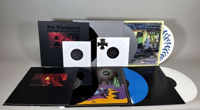 Der Blutharsh. Lot de 6 disques vinyle 33T et 2 disques 45T. - Photo 1