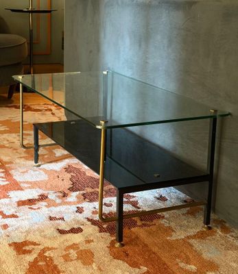 an image of a living room with a couch and a coffee table