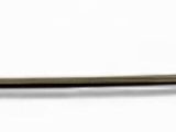 an image of a close up of a tooth brush on a white background
