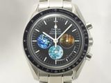 une montre sur laquelle est représentée une image des planètes