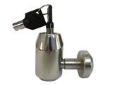 a small metal object with a lock on it