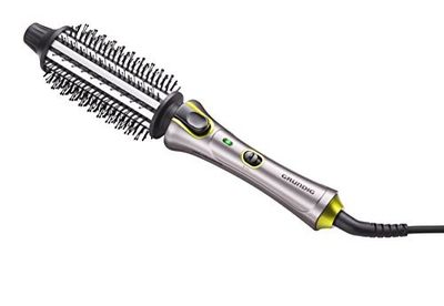 a close up of a hair dryer on a white background