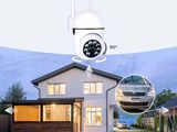 an image of a camera mounted on the side of a house