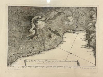 an old map of the city of new york and the surrounding area of the island
