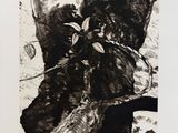 une image représentant un dessin en noir et blanc d'un ours dans un arbre