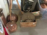 a lot of items that are sitting on the floor