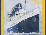 une photo d'une photo d'un bateau de croisière