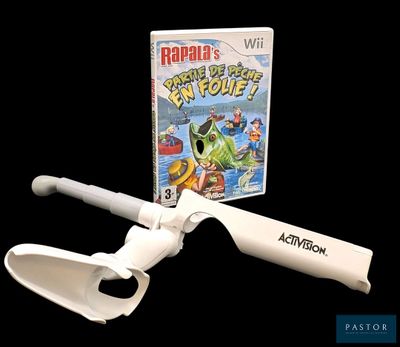 Jeu vidéo Nintendo Wii avec une télécommande Wii et un boîtier de jeu