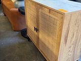 a cabinet that is sitting in the middle of a room