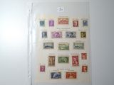 a picture of a wall with a lot of stamps on it
