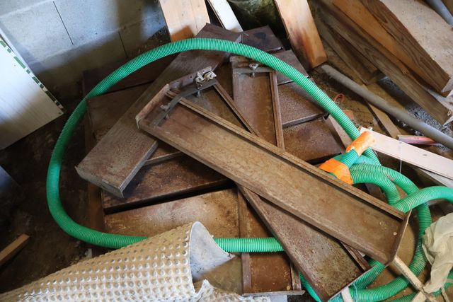 Lot de coffrage pour montée d’escalier en métal