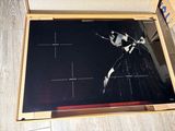 a picture of a broken window in a box