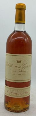 1 Bouteille Château D'YQUEM, 1er Cru Supérieur Sauternes, 1999 - Photo 1