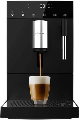 Cafetière Compacte CECOTEC Superautomatique avec Cuiseur Vap…