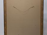 an image of a picture of a painting in a box on a white background
