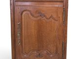 an image of a wooden cabinet with a drawer on top of it