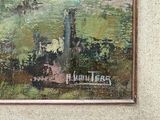 a picture of a painting on the wall of a building