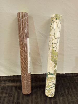 lot de 80 rouleaux de papier peint - différents modèles - 1 … - Photo 1