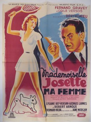 "Mademoiselle Josette, ma femme": (1950) de BERTHOMIEU avec …