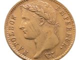 an image of a gold coin with a woman ' s head on it