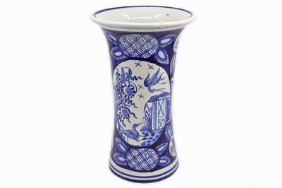 MALICORNE- POUPLARD-BEATRIX - Circa 1900 Grand vase cornet e…