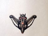 un dessin représentant un insecte sur une feuille de papier