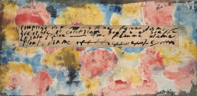 Jean CORTOT (1925-2018) Comptine, 1986