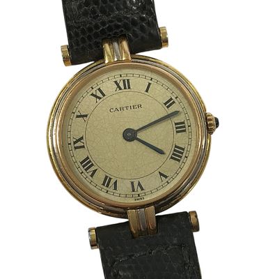 CARTIER, Paris - MONTRE BRACELET de dame en or 2 tons 750/10…