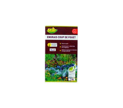 STAR JARDIN - Engrais Coup de Fouet - NPK 9-3-7 - 1kg - Util…