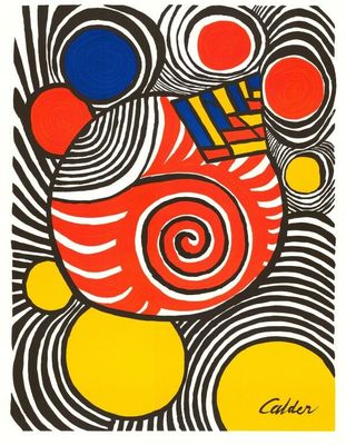 Alexander Calder (1898-1976), (after) - Composition, Lithogr…