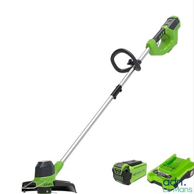 Coupe-bordures filaire Greenworks 20 V avec batterie et chargeur