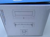 packaging of a box with a picture of a tv inside of it