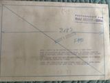 a piece of paper with a drawing of a plane on it