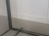 an image of a metal screen in a room
