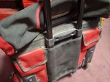 a piece of luggage that is sitting on the floor