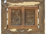 a picture of an old window in the wall