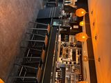a view of a bar from the top of a building