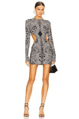 NORMA KAMALI - Taille XS - Robe moulante ajouré sur les côté…