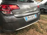a car that is parked on the side of the road
