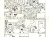the pages of a comic strip are full of comic characters