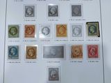 a picture of a sheet of stamps on a table