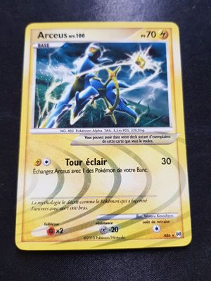 PLATINE Arceus - Arceus AR 6 - Near mint - Carte pokémon