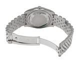 a close up of a watch on a white background with a white background