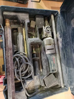a box with tools in it sitting on a table