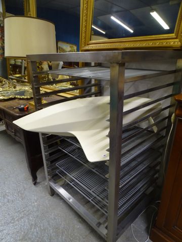 Échelle gastro avec 6 grilles 118 x 76x64