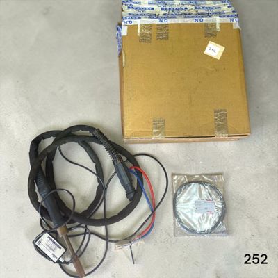 a box of wires and a box of wires on the floor