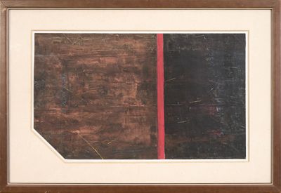 Pepe Caceres (né en 1941) Composition 2003 Huile sur panneau…