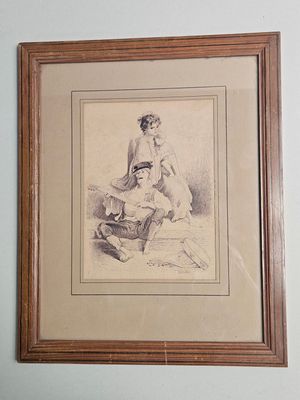 D'après Gustave DORE (1832-1883), la Conchita, danseuse ambu…